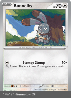 S&V - OBF - 175 - Bunnelby - COMMON - Normal