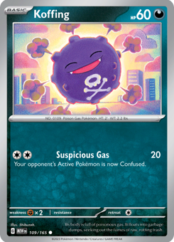 S&V - MEW (151) - 109 - Koffing - COMMON - Normal