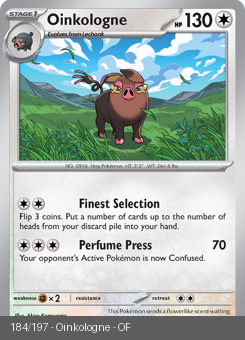 S&V - OBF - 184 - Oinkologne - UNCOMMON - Normal