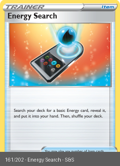 SwSh - SSH - 161 - Energy Search - UNCOMMON - Normal