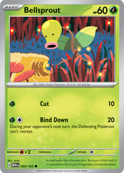 S&V - MEW (151) - 69 - Bellsprout - COMMON - Normal