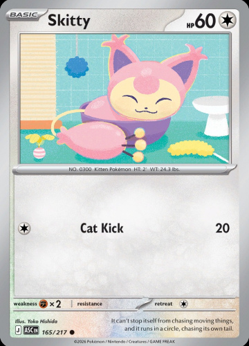 MEG ASC: Skitty 165/217