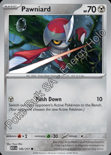 MEG ASC: Pawniard 146/217 - Energy Holo
