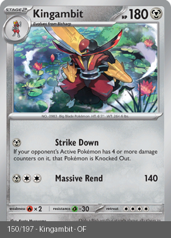 S&V - OBF - 150 - Kingambit - UNCOMMON - Normal