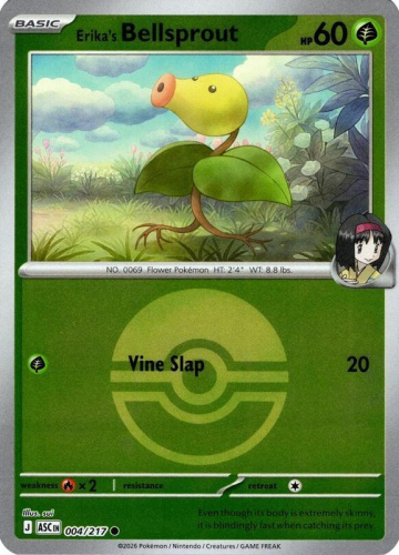Meg - ASC - 4 - Erika's Bellsprout - COMMON - Poké Ball