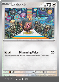 S&V - OBF - 181 - Lechonk - COMMON - Normal