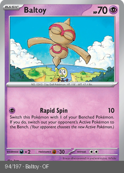 S&V - OBF - 94 - Baltoy - COMMON - Normal