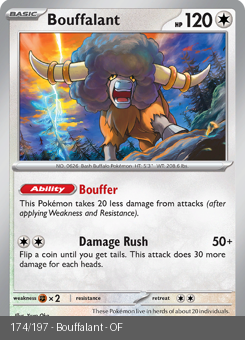 S&V - OBF - 174 - Bouffalant - UNCOMMON - Normal