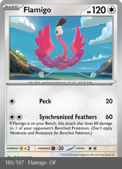 S&V - OBF - 185 - Flamigo - UNCOMMON - Normal