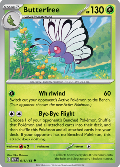 S&V - MEW (151) - 12 - Butterfree - UNCOMMON - Normal