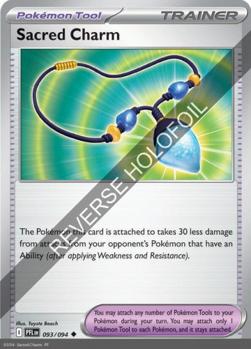 Meg - PFL - 93 - Sacred Charm - UNCOMMON - Reverse Holo
