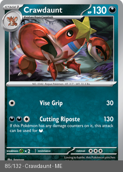 Meg - MEG - 85 - Crawdaunt - UNCOMMON - Normal