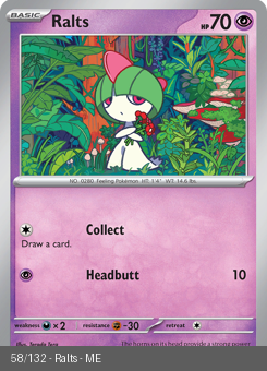 Meg - MEG - 58 - Ralts - COMMON - Normal