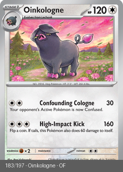 S&V - OBF - 183 - Oinkologne - UNCOMMON - Normal