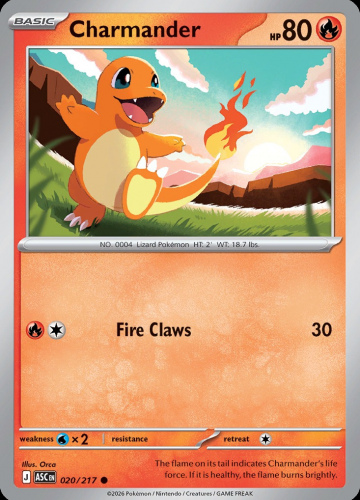 Meg - ASC - 20 - Charmander - COMMON - Normal