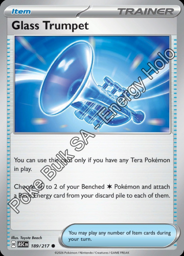 MEG ASC: Glass Trumpet 189/217 - Energy Holo