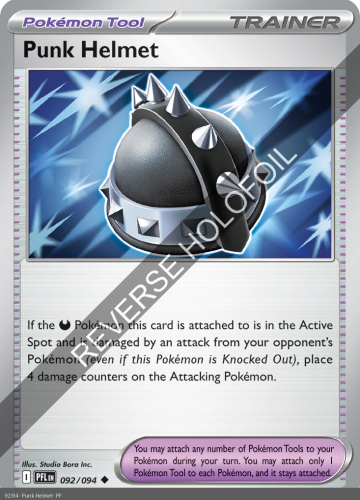 Meg - PFL - 92 - Punk Helmet - UNCOMMON - Reverse Holo