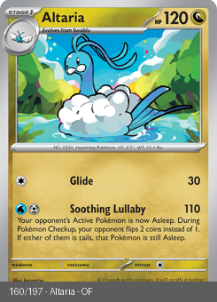 S&V - OBF - 160 - Altaria - UNCOMMON - Normal