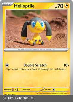 Meg - MEG - 52 - Helioptile - COMMON - Normal