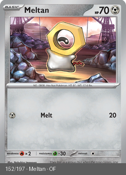 S&V - OBF - 152 - Meltan - COMMON - Normal