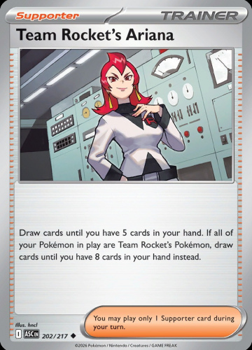 MEG ASC: Team Rocket's Ariana 202/217